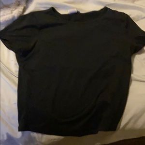 Black Crop Top